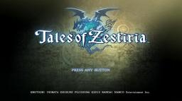 Tales of Zestiria Title Screen